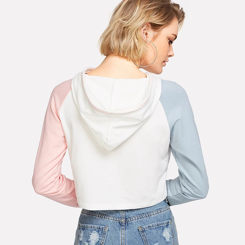 Sudadera Crop Top Alien