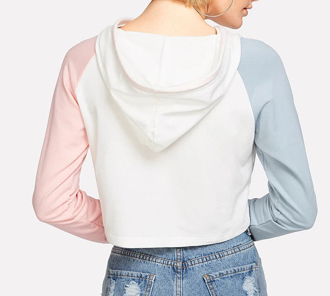 Sudadera Crop Top Alien