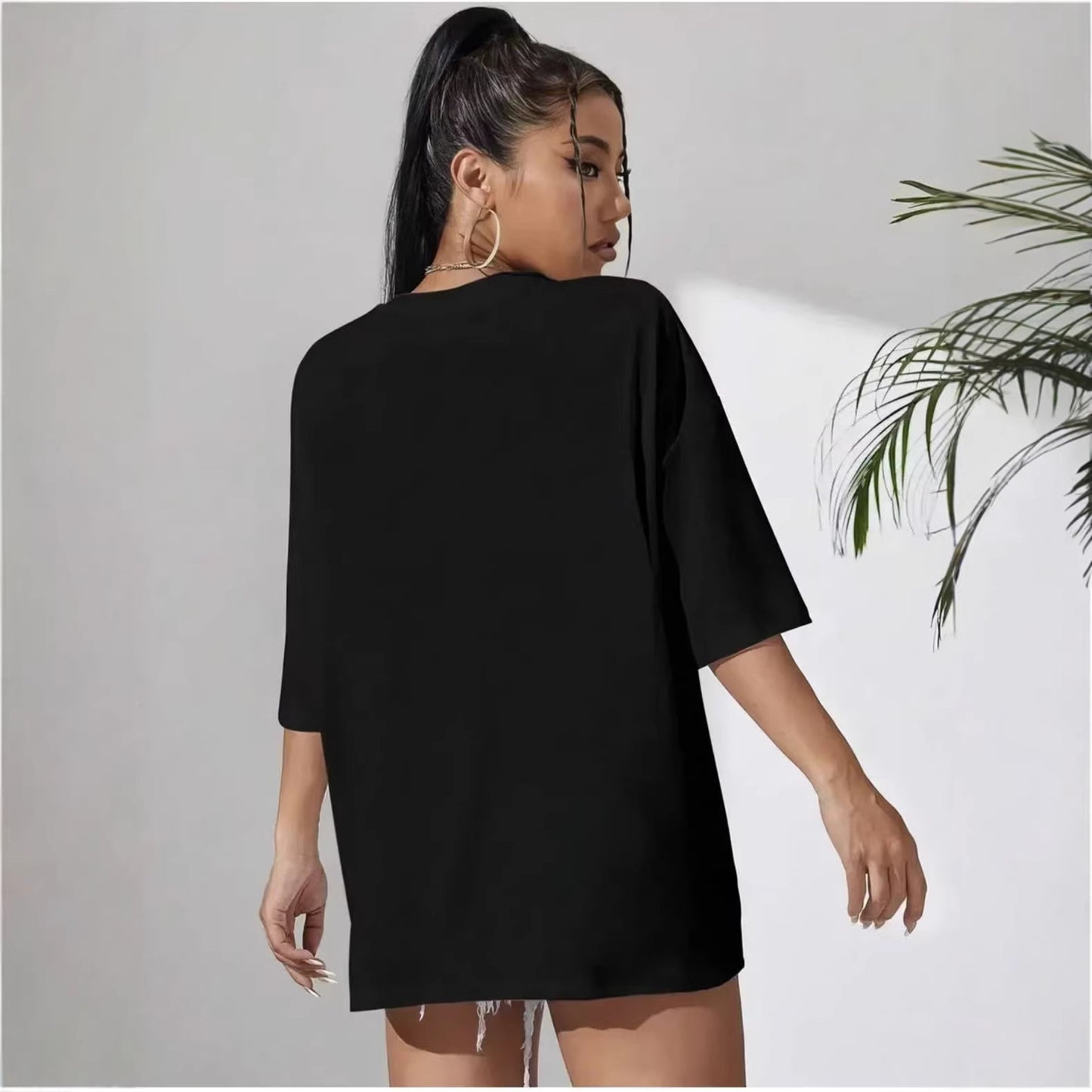 Camiseta holgada destello nocturno