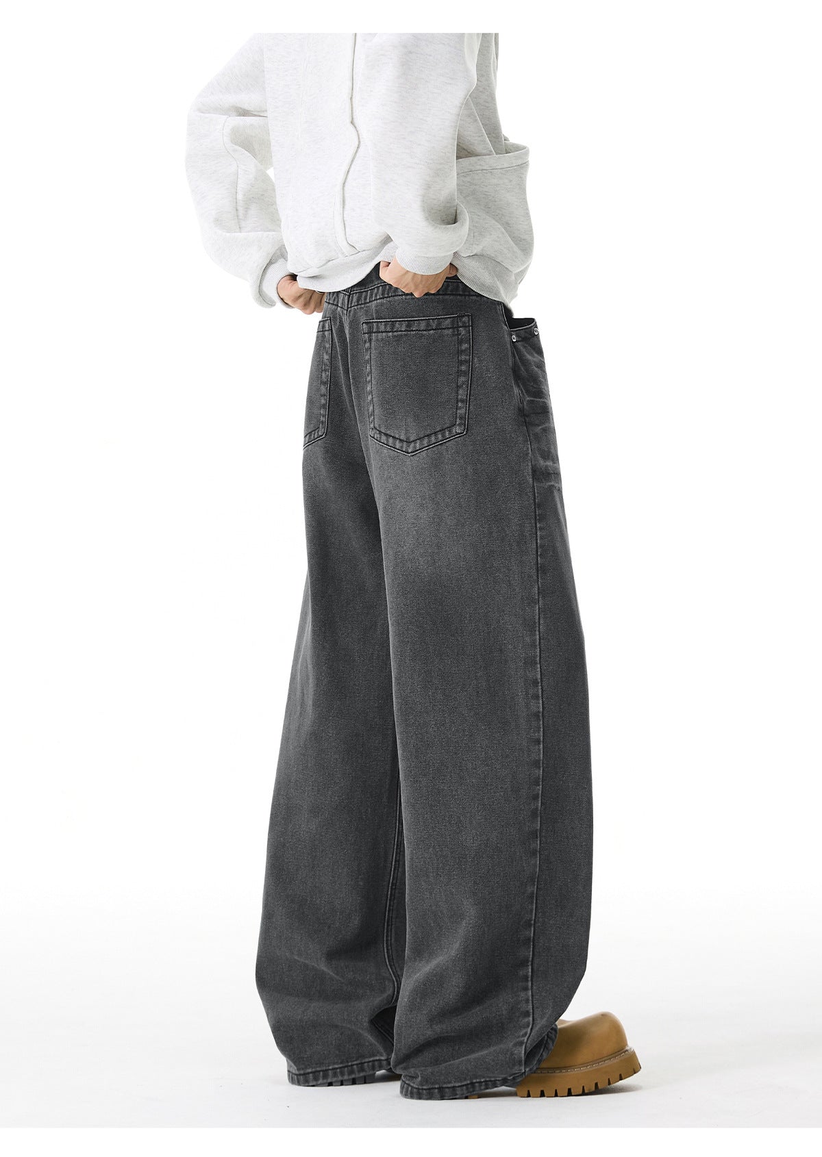 Jeans Baggy Button Fly