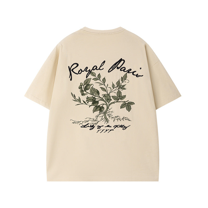 Heavyweight Cotton Short Sleeve T-Shirt for Men