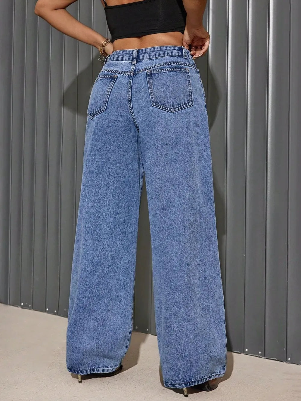 Jeans Wide Leg  Heavy