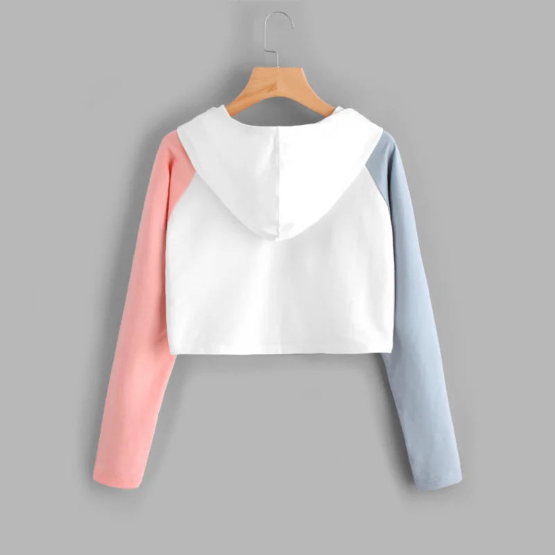 Sudadera Crop Top Alien