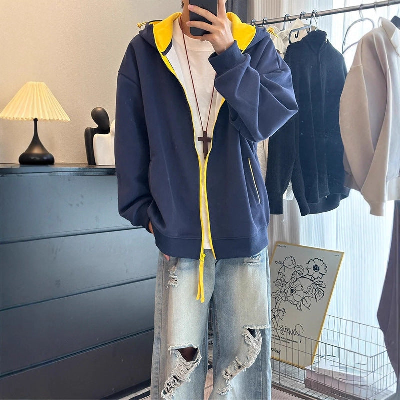 Hoodie Cleanfit Color Block
