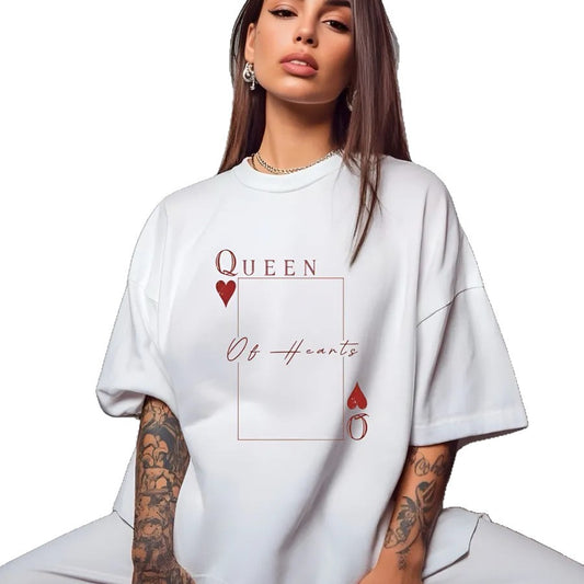 Camiseta holgada blanca