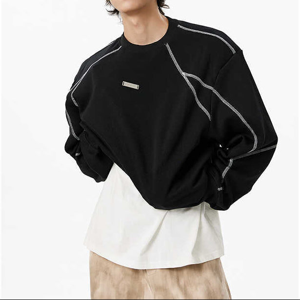 Sudadera Contrast Line
