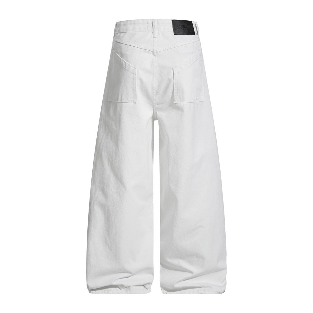 Loose wide leg jeans
