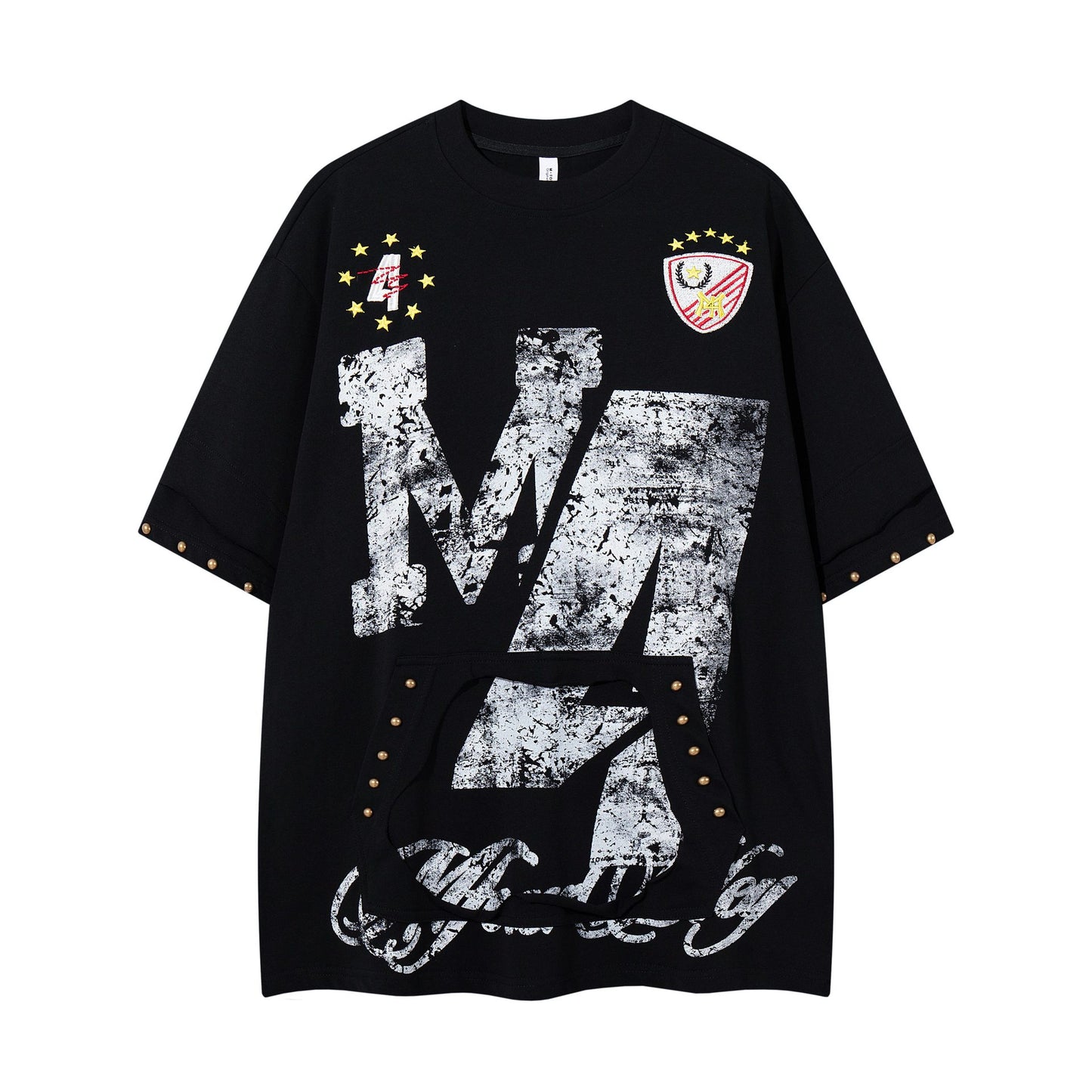 Camiseta holgada con estampado