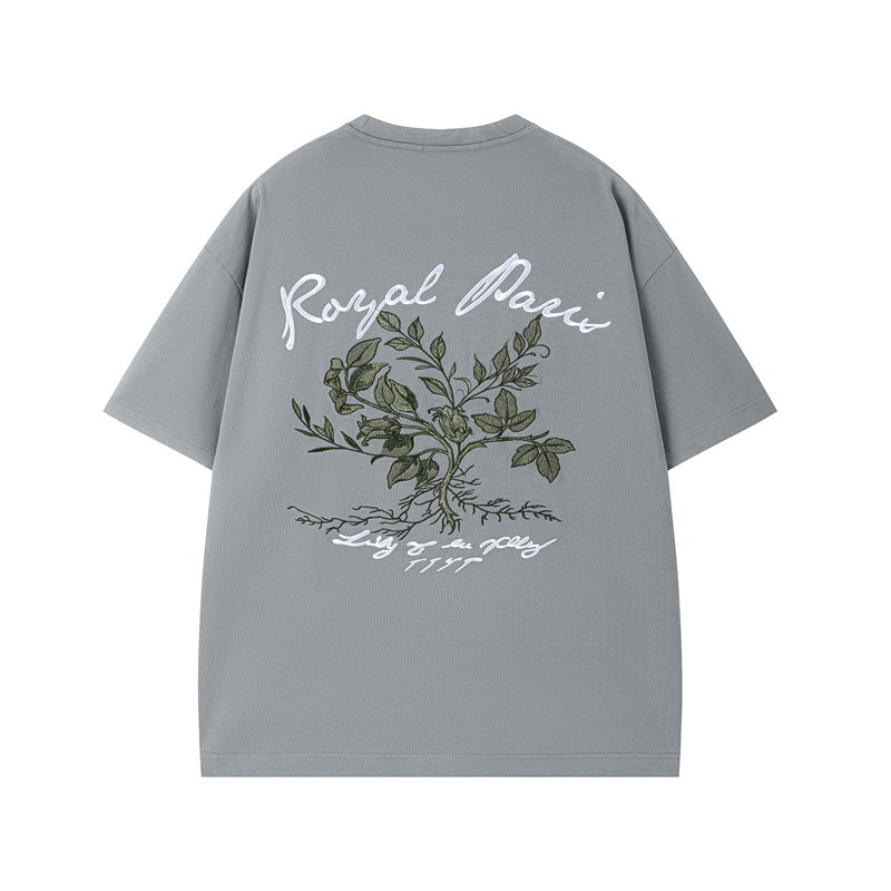 Heavyweight Cotton Short Sleeve T-Shirt for Men