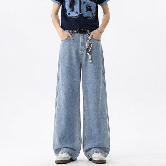 Pantalón holgado fluido plisado