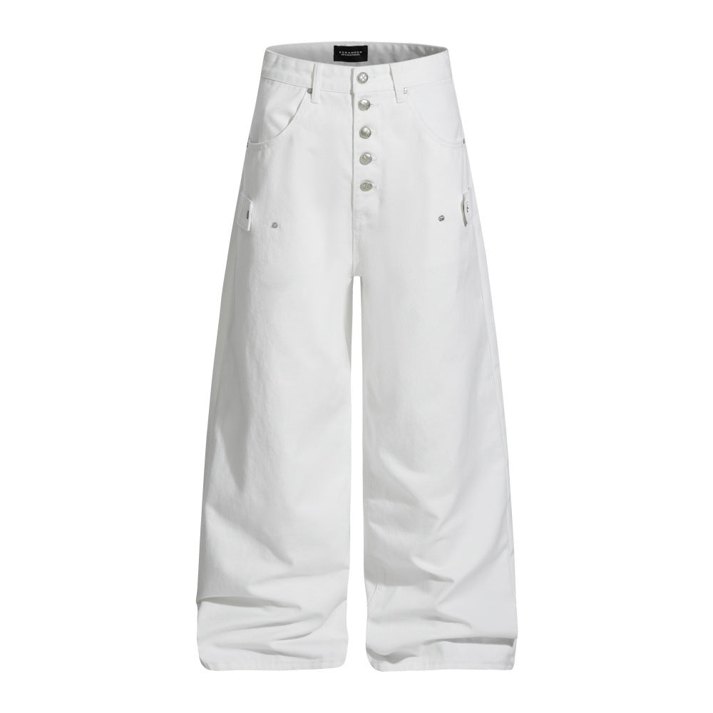 Loose wide leg jeans