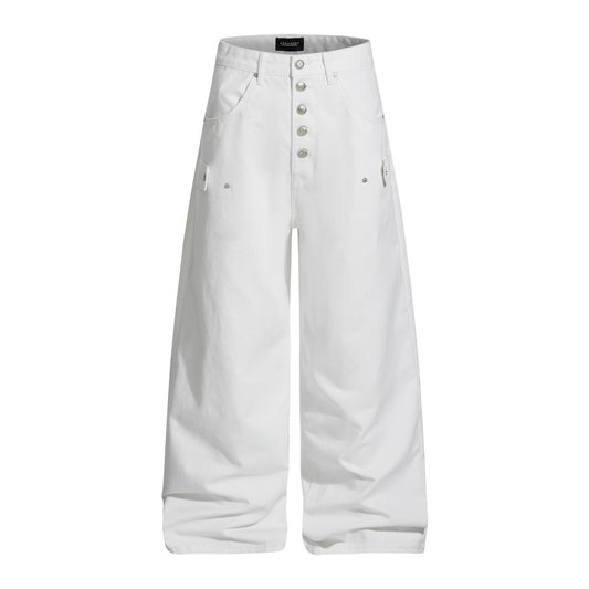 Loose wide leg jeans