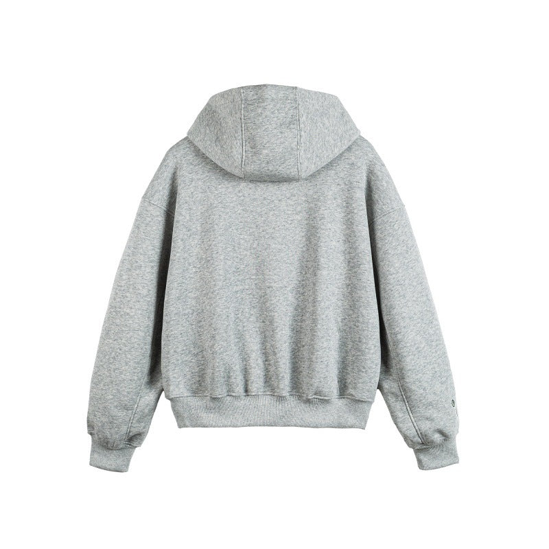 Chaqueta hoodie oversized básica