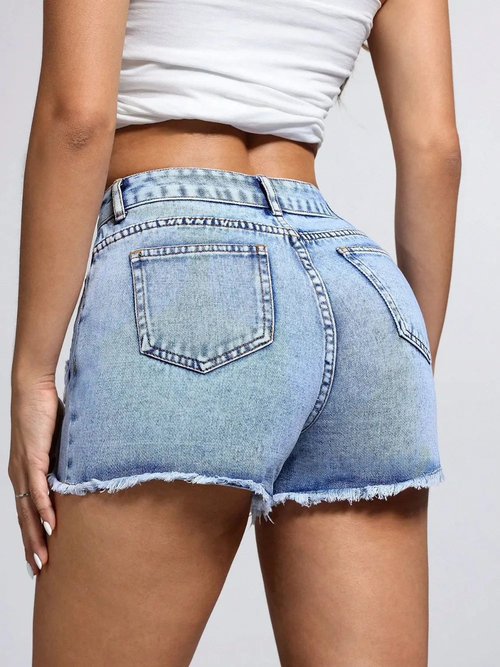 Shorts denim estrellas