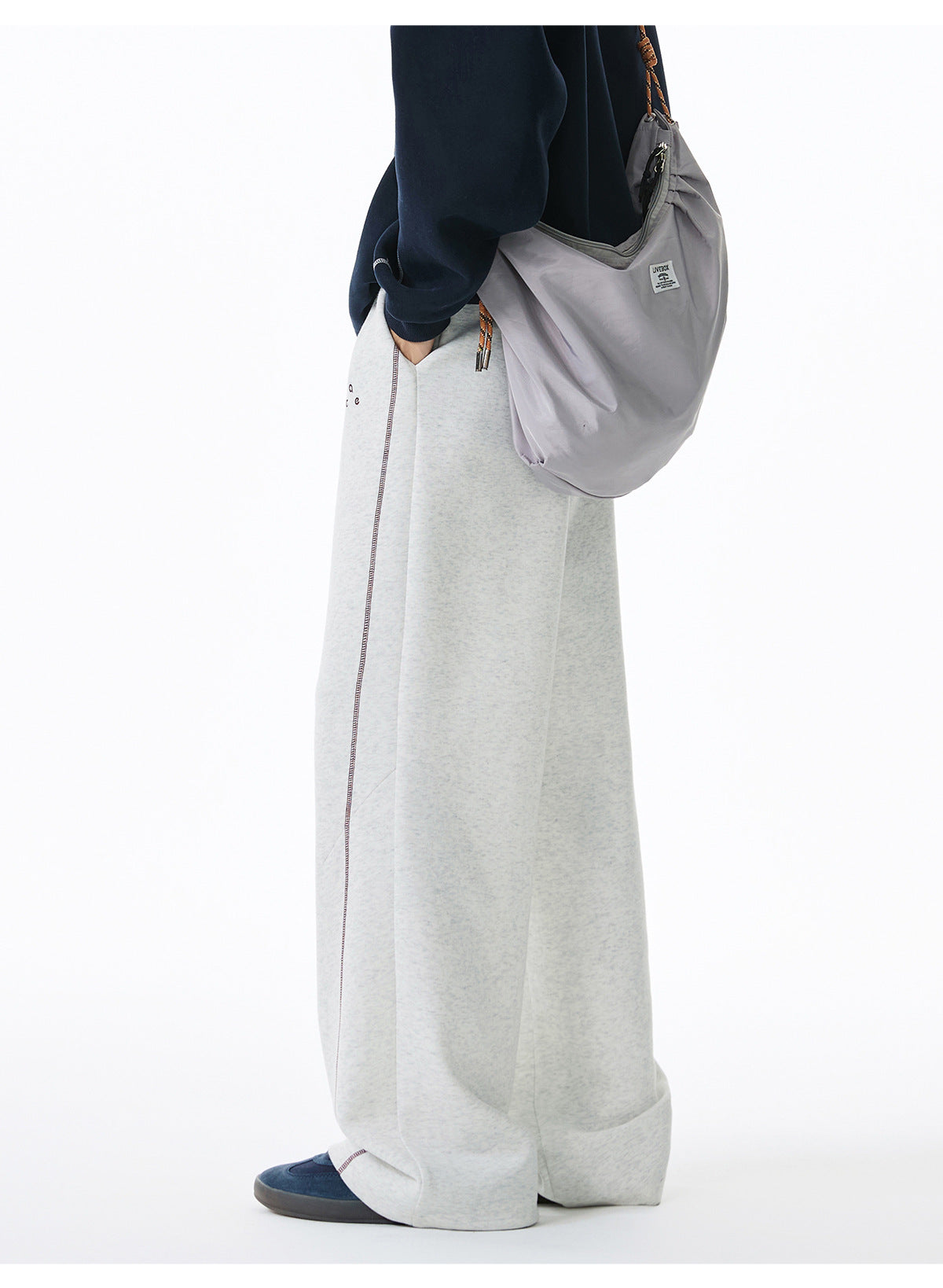Pants Loose Fit Stripe