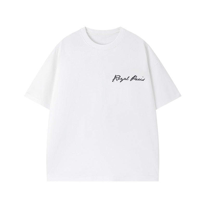 Heavyweight Cotton Short Sleeve T-Shirt for Men