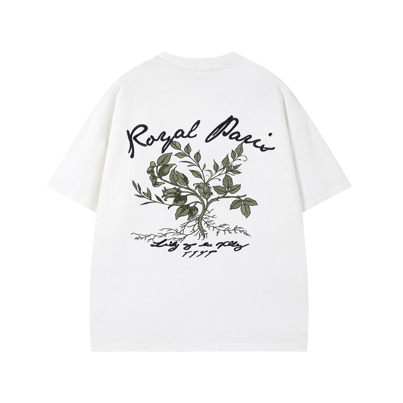Heavyweight Cotton Short Sleeve T-Shirt for Men
